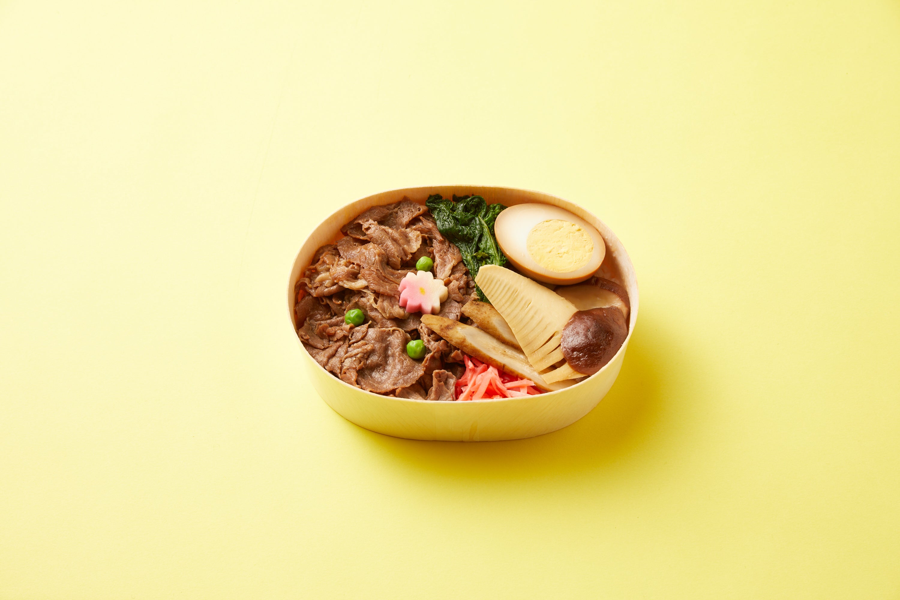 〈浅草今半〉 春の味覚牛肉弁当 1,188円