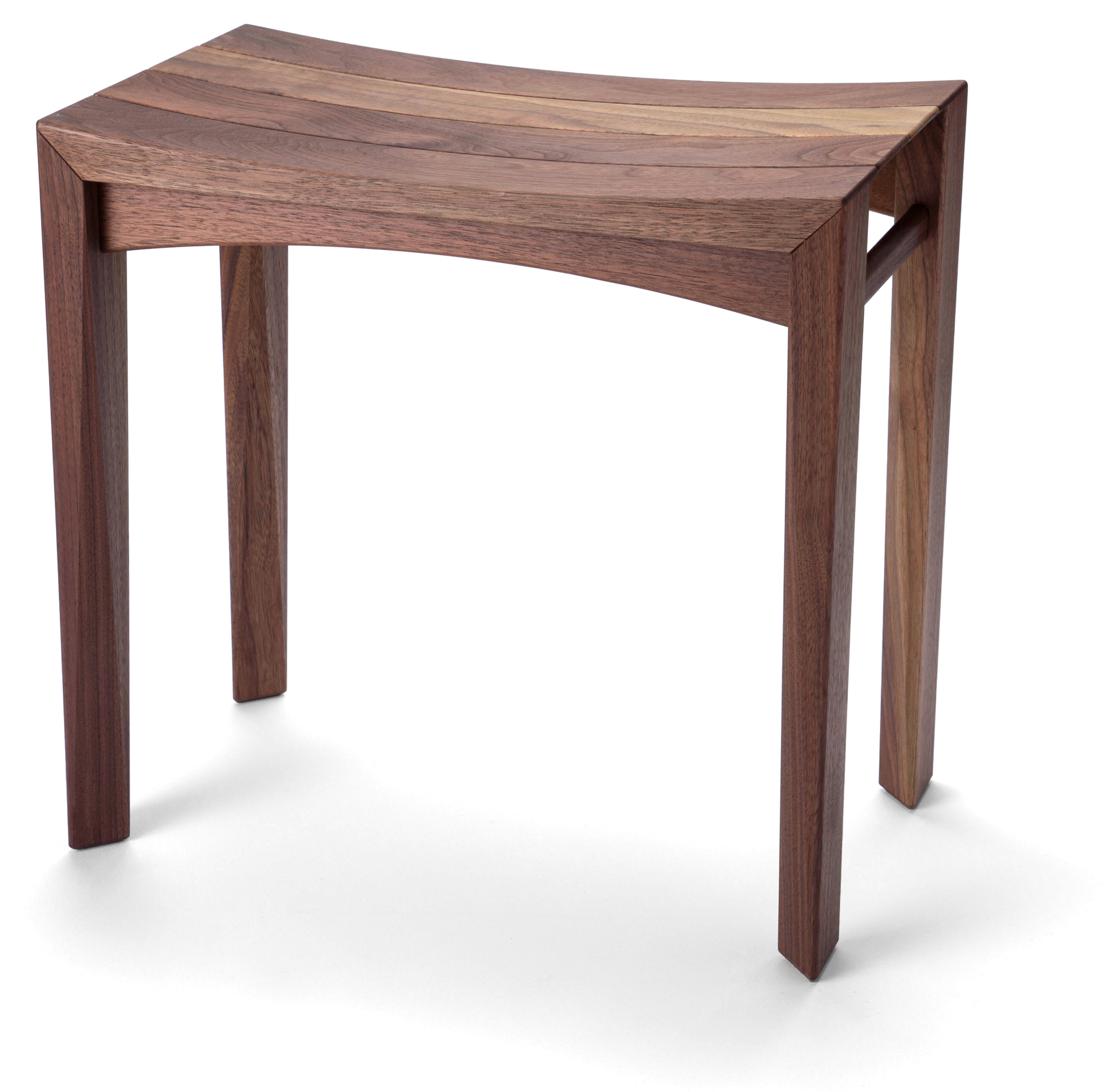 ＜ファインクラフト＞SAPスツール6点限り 47,520円(天然木(ウォルナット)／約幅45×奥行27×高さ43.4㎝)