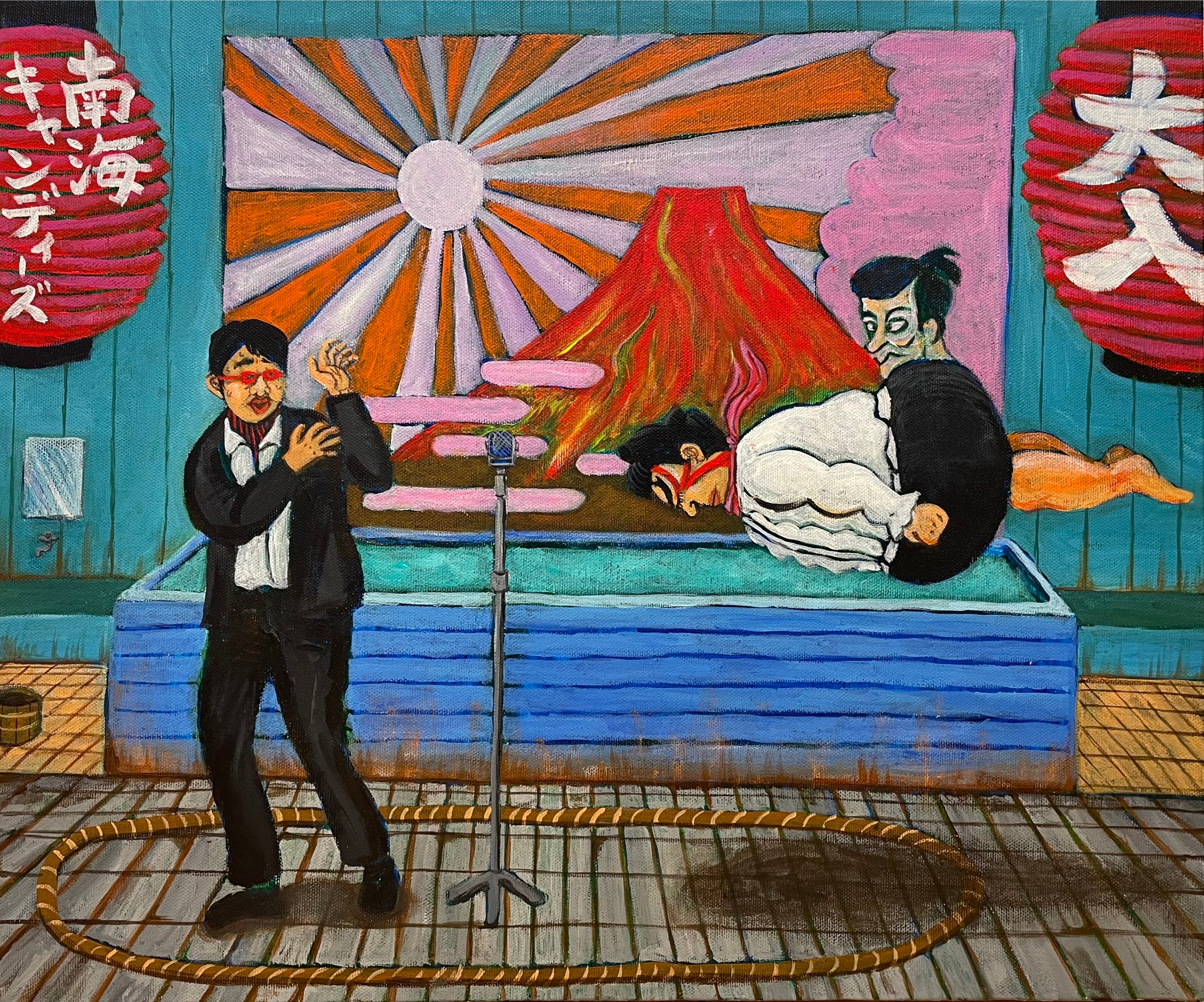 ART - しずちゃん 山崎静代 浦和のスタミナ 南海キャンディーズ 芸能人 版画 真作保証 最終値下げ しずちゃん 浦和のスタミナ 南海キャンディーズ 絵画