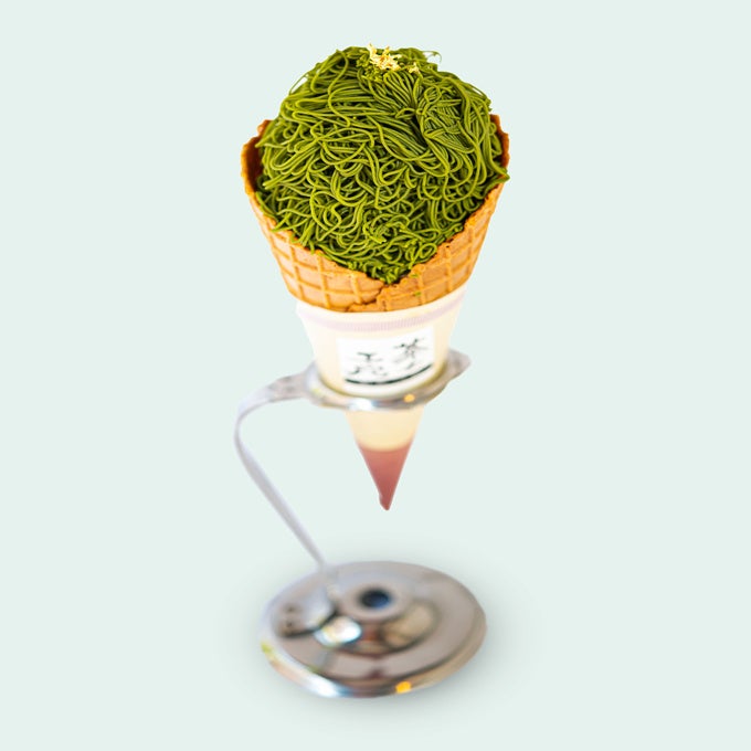 ＜茶々工房ふたつめ＞生搾り抹茶モンブラン 1,401円(1個)