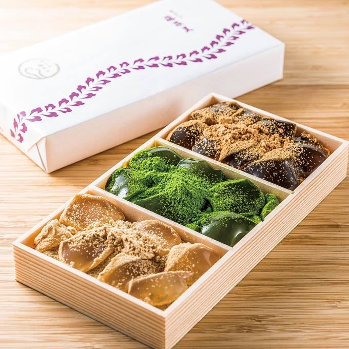 ＜藤菜美＞わらび餅3色詰合せ 1,251円(1折)