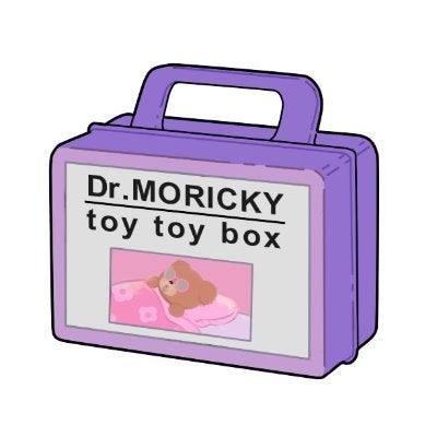 ビジュアルアーティスト Dr.MORICKY 　2／14生まれ　おもちゃ箱から飛び出してきたような絵をかきます。