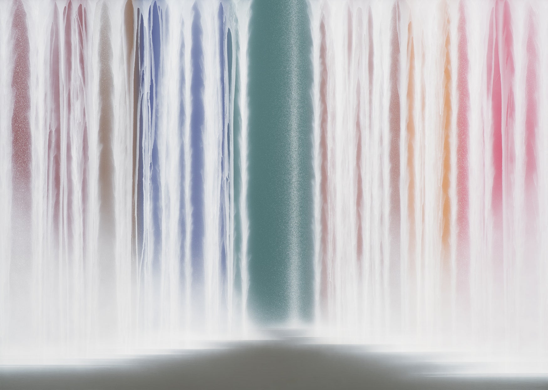 ウォーターフォール・オン・カラーズ 2023年　Waterfall on Colors　　162.1×227.3cm