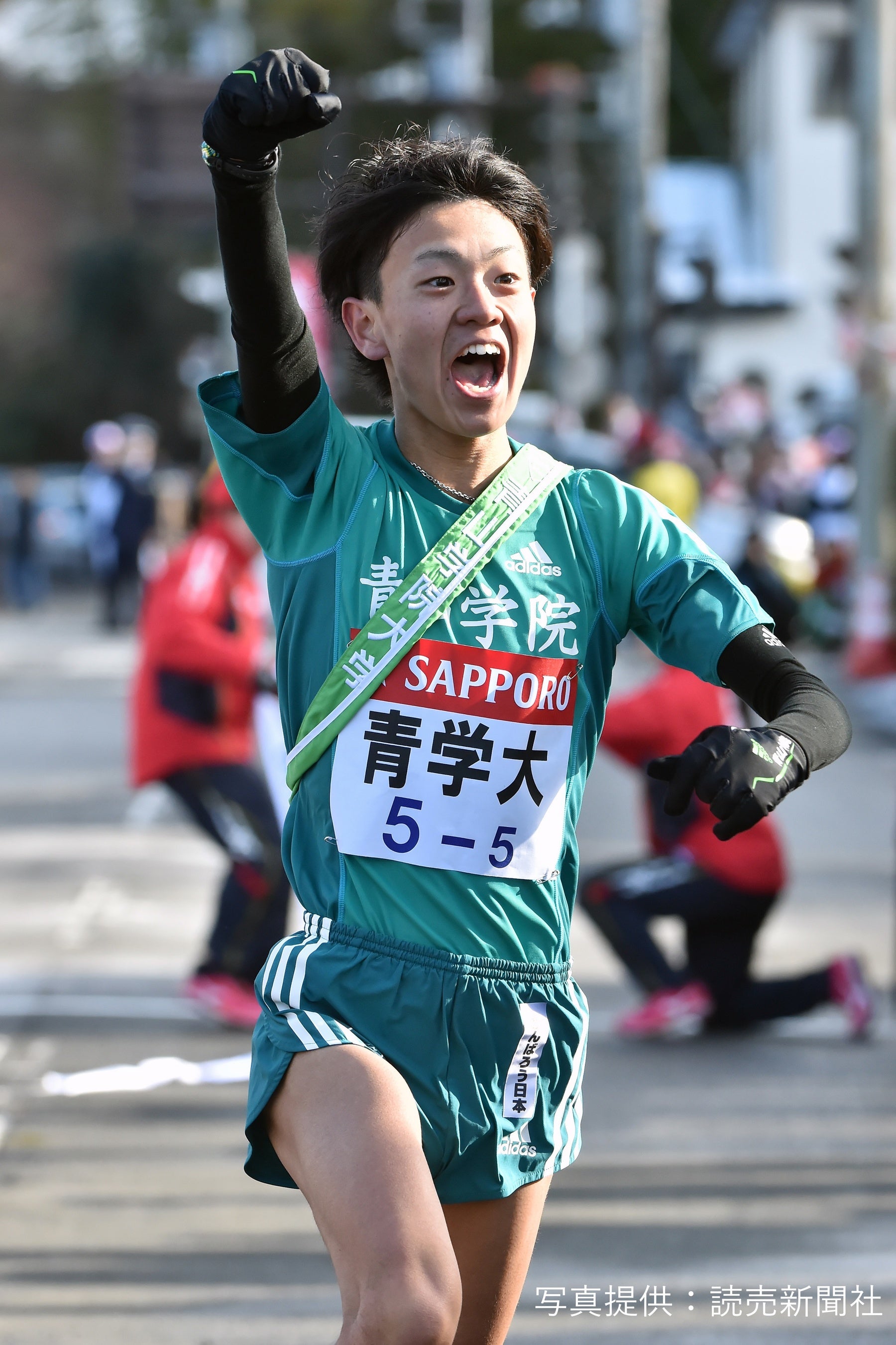 神野大地（青山学院大学） 第91回（2015年）5区