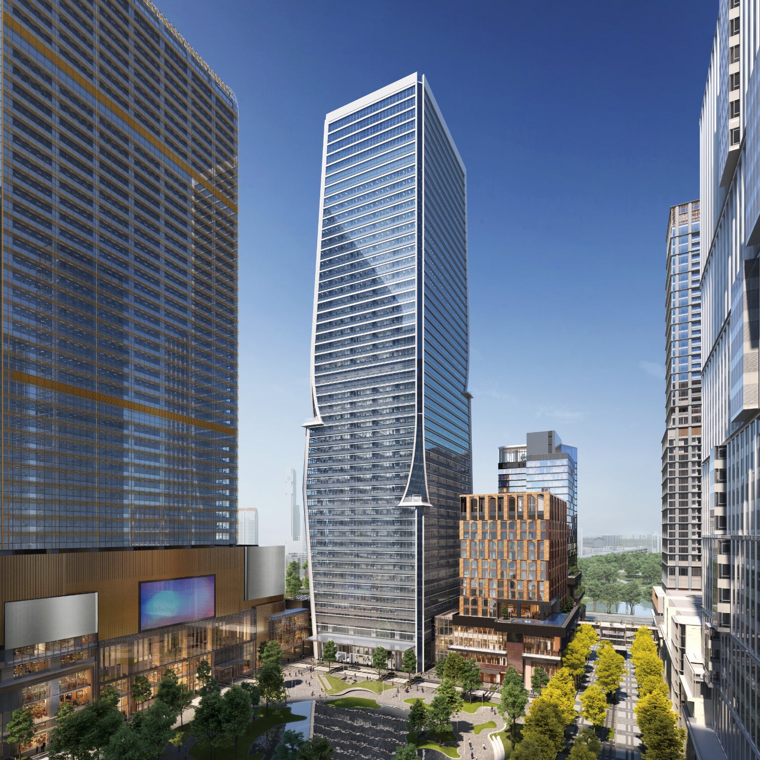 三越伊勢丹HDSがオフィス事業運営を行う オフィス棟「Tower4」 　※画像はイメージです