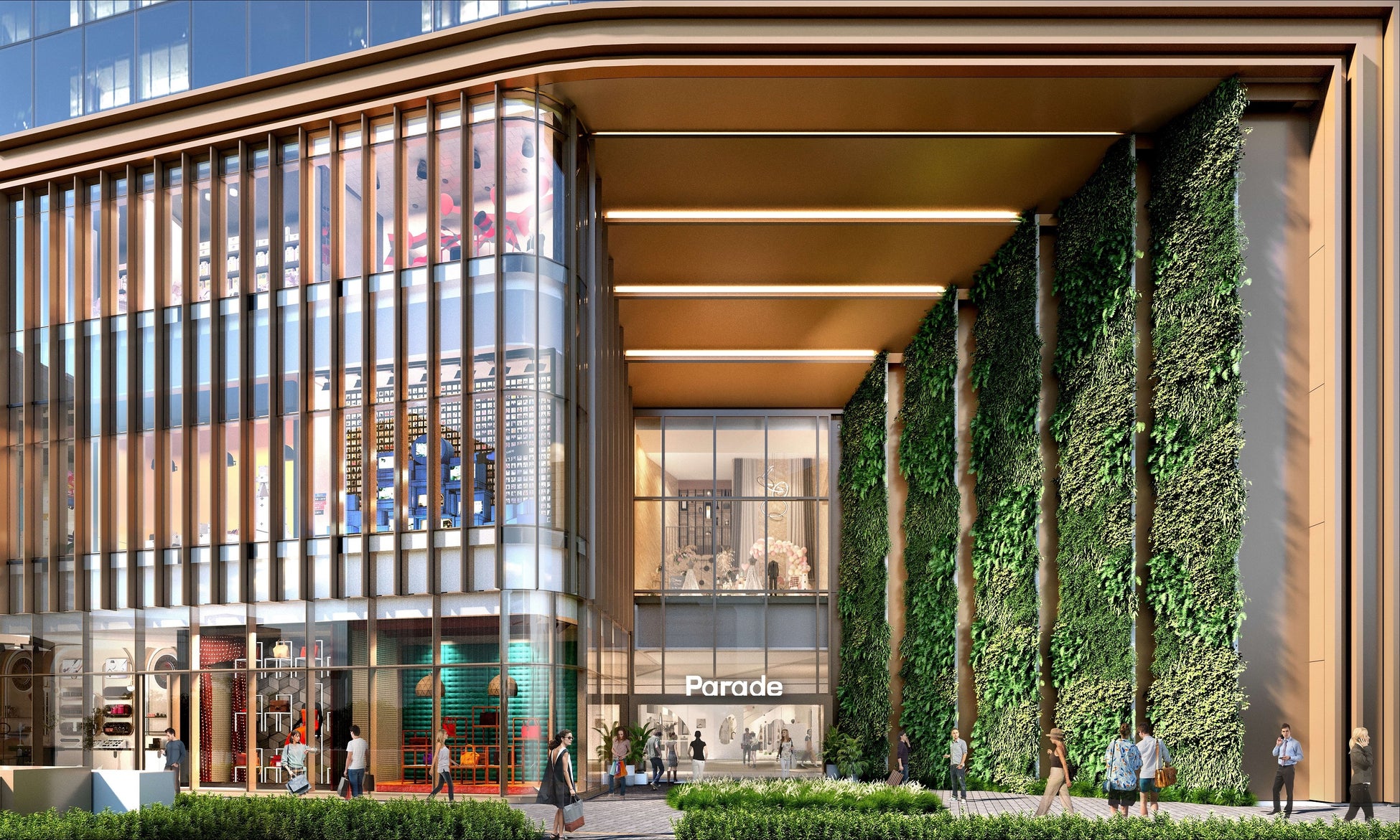 小売事業が入居する「Parade」(第1区) ※画像はイメージです