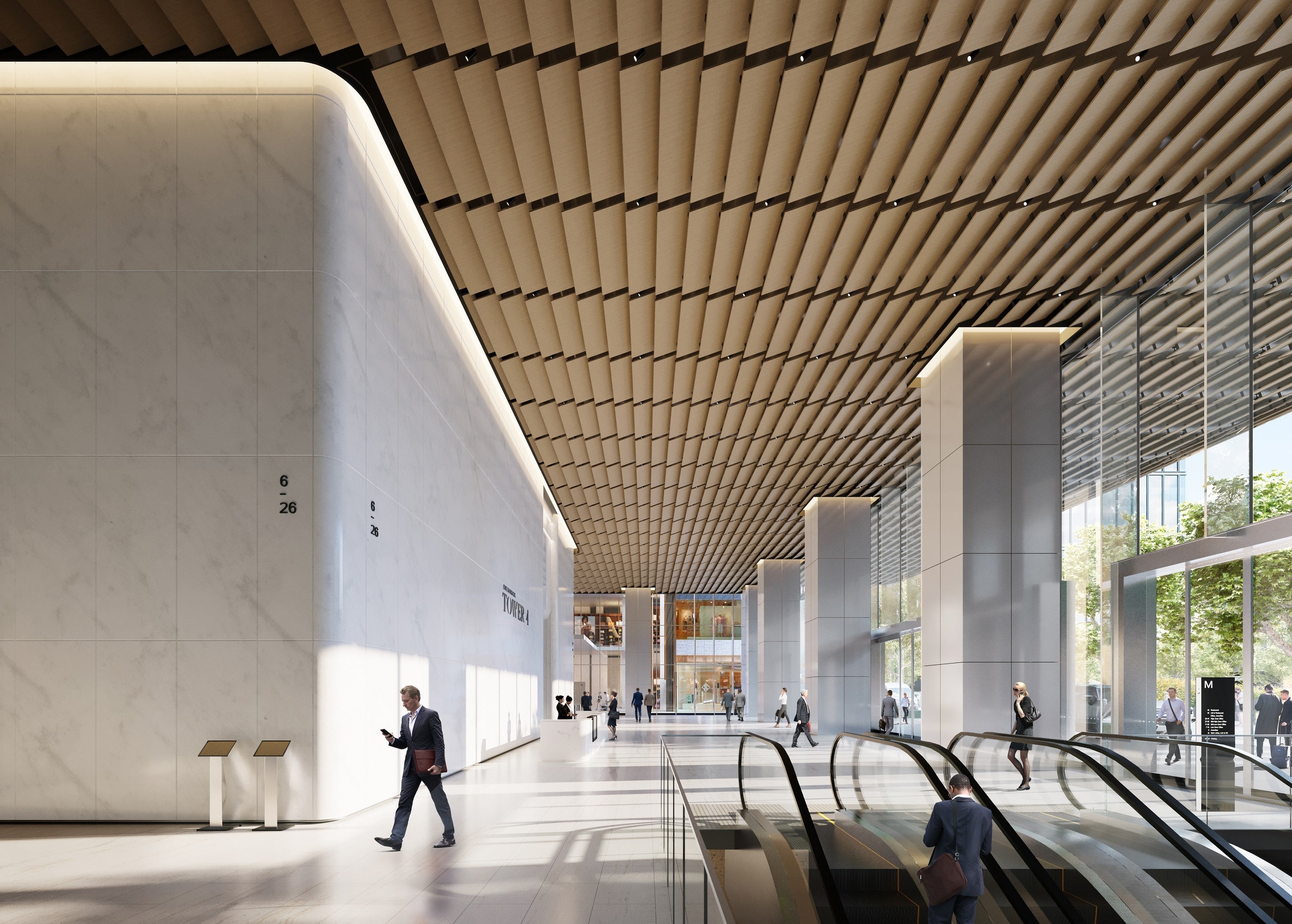 オフィス棟「Tower4」 ロビー　※画像はイメージです