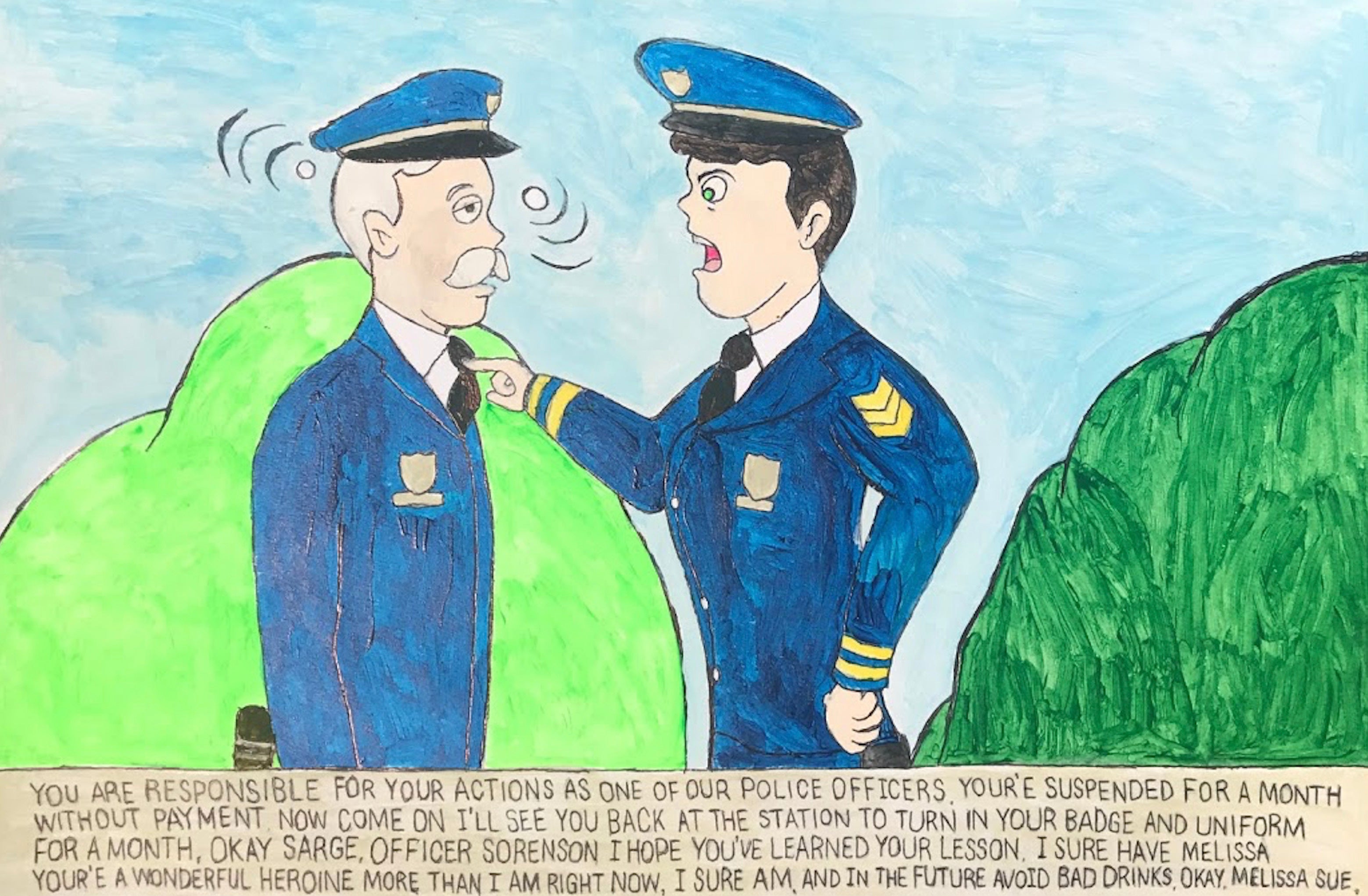 Carlo Daleo 2017 Mixed media on paper