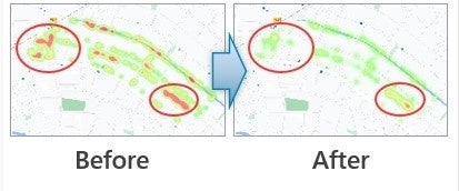 IoTゴミ箱の設置による効果測定