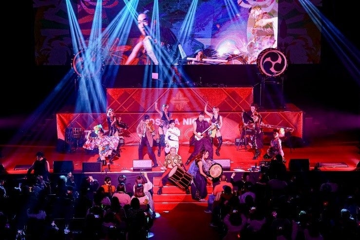 ＜OSAKA NIGHT FUSIONの様子＞