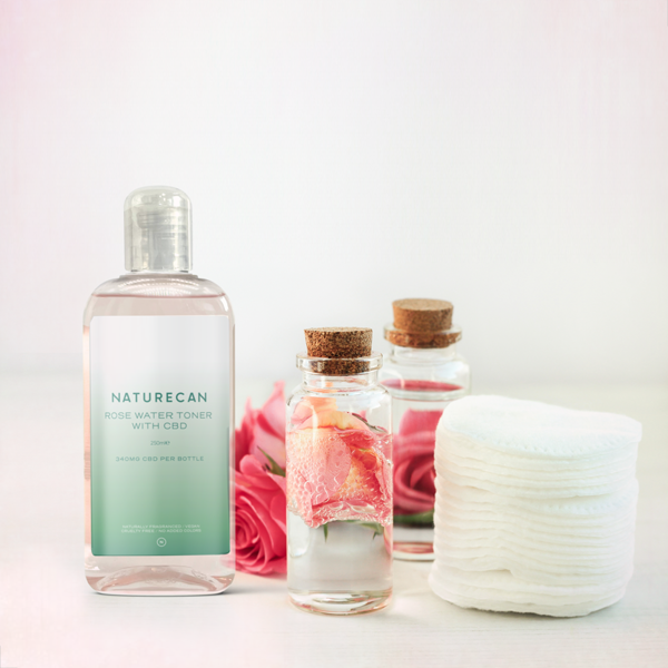 ネイチャーカン　CBD配合　ローズウォータートナー バラの花びら×CBDが肌を整える、Naturecan（ネイチャーカン）から