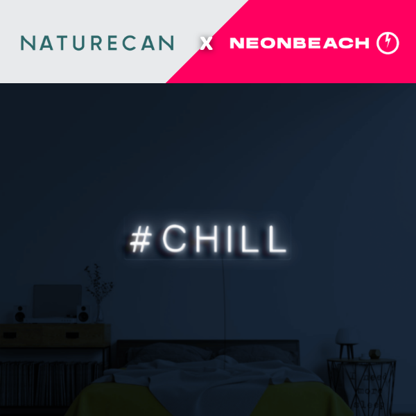 #CHILL (シンプル) ネオンサイン￥14,170