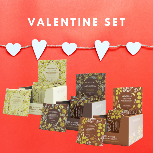 今年はCBDチョコレートをあの人に☆Naturecanのバレンタインセットが