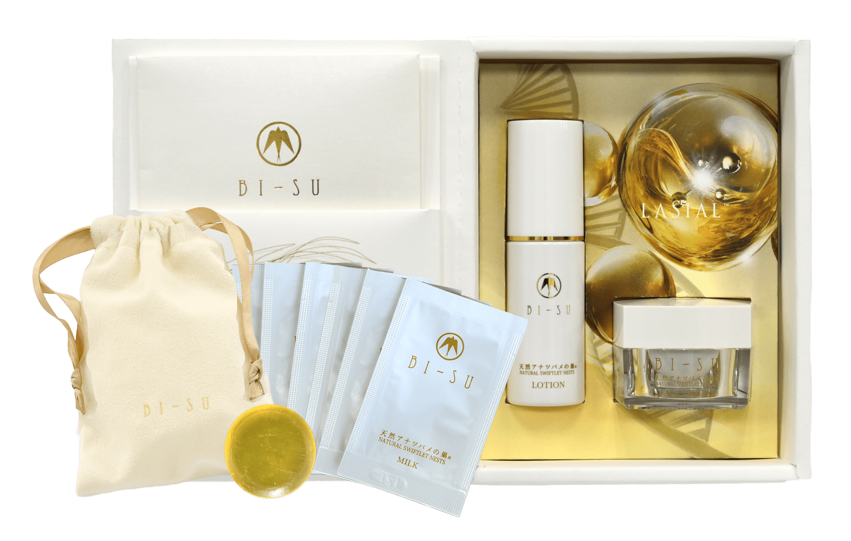 美巣 BI-SU ボディクリーム 200g アナツバメ巣エキス　ラシアル美容液 BI-SUボディクリーム | 天然高級ツバメの巣【BI-SU】