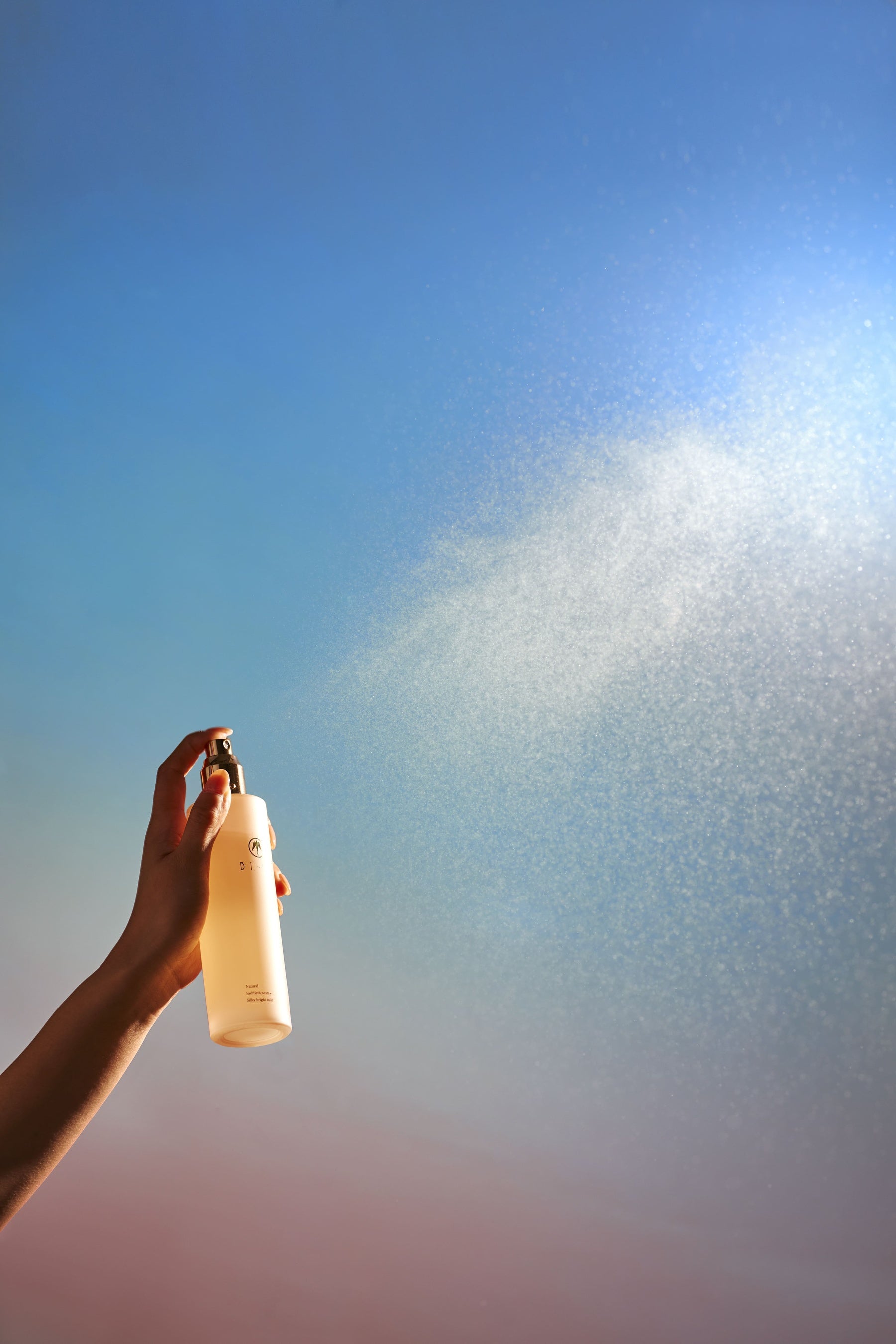 シルクヴェールのような極微細ミスト