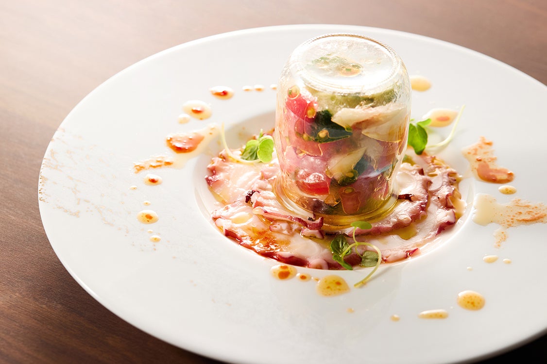 タコのスパイシーマリネ