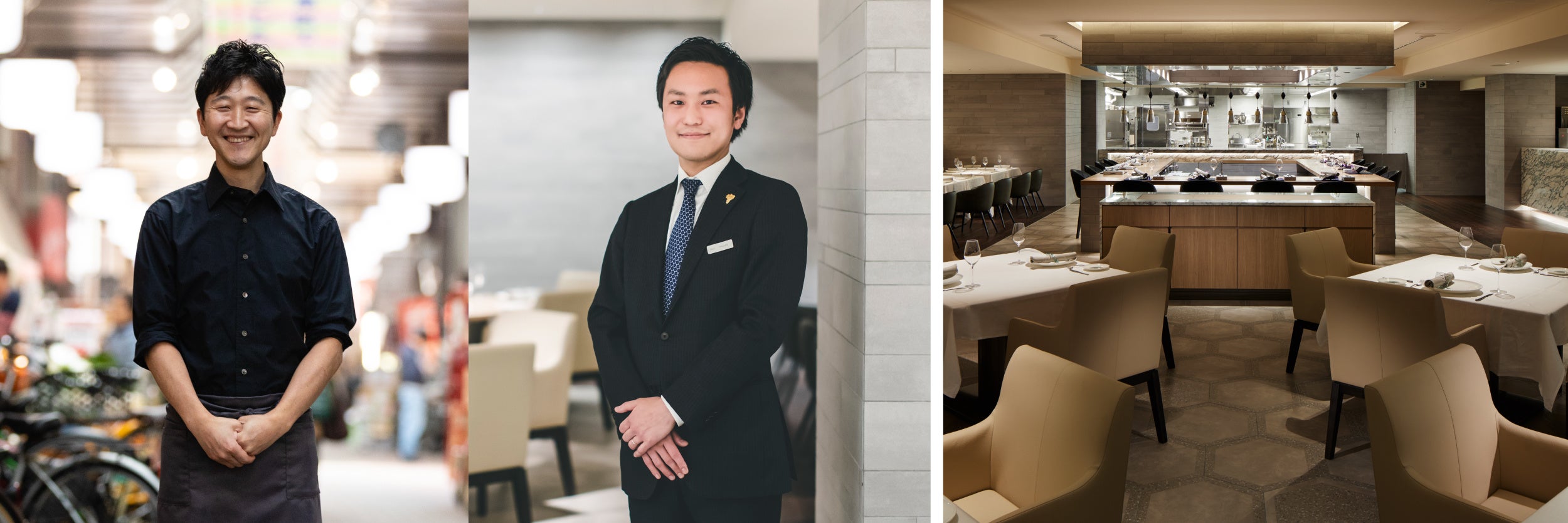 長谷川シェフと岩田ソムリエ