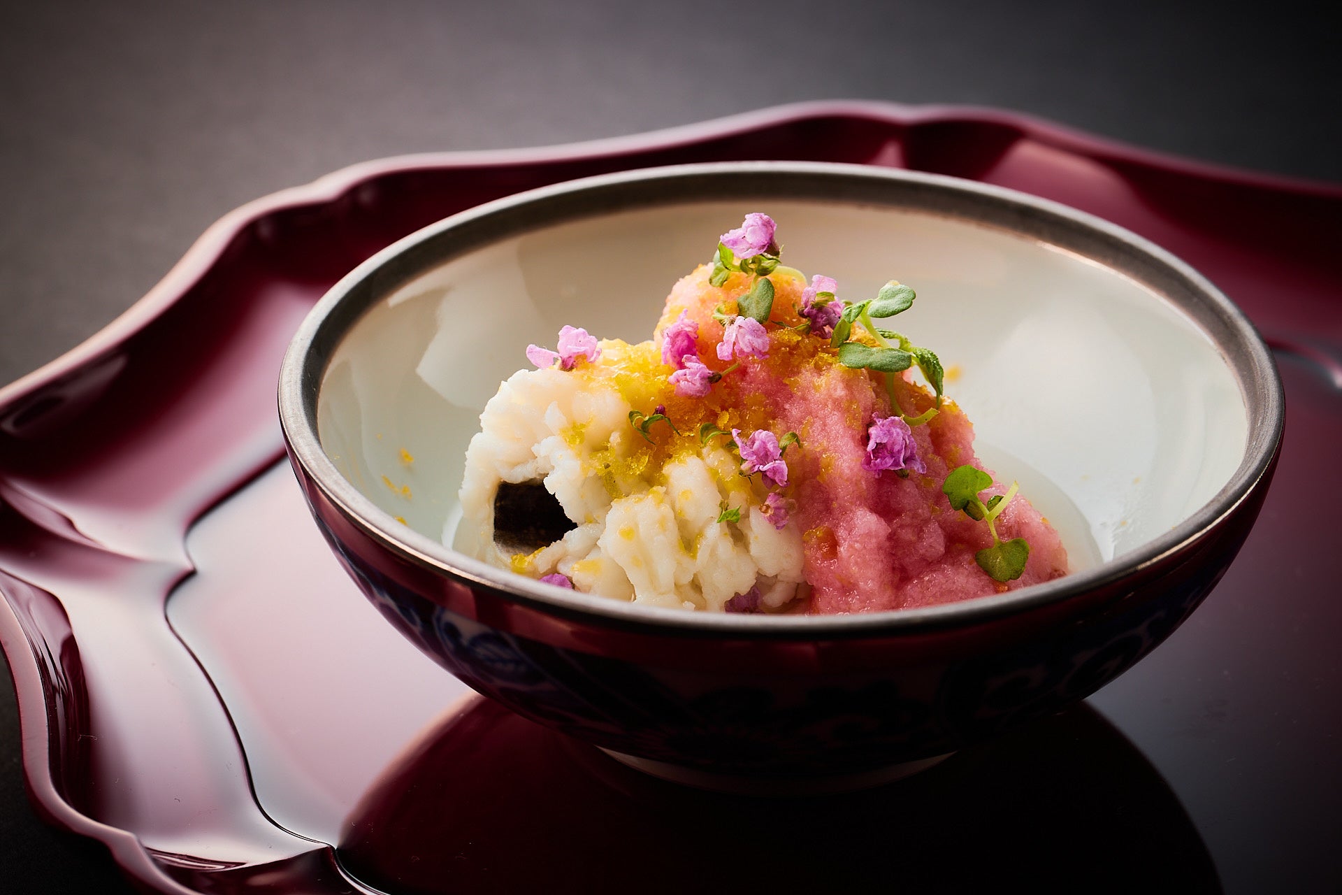 先付(鱧梅霙掛け)