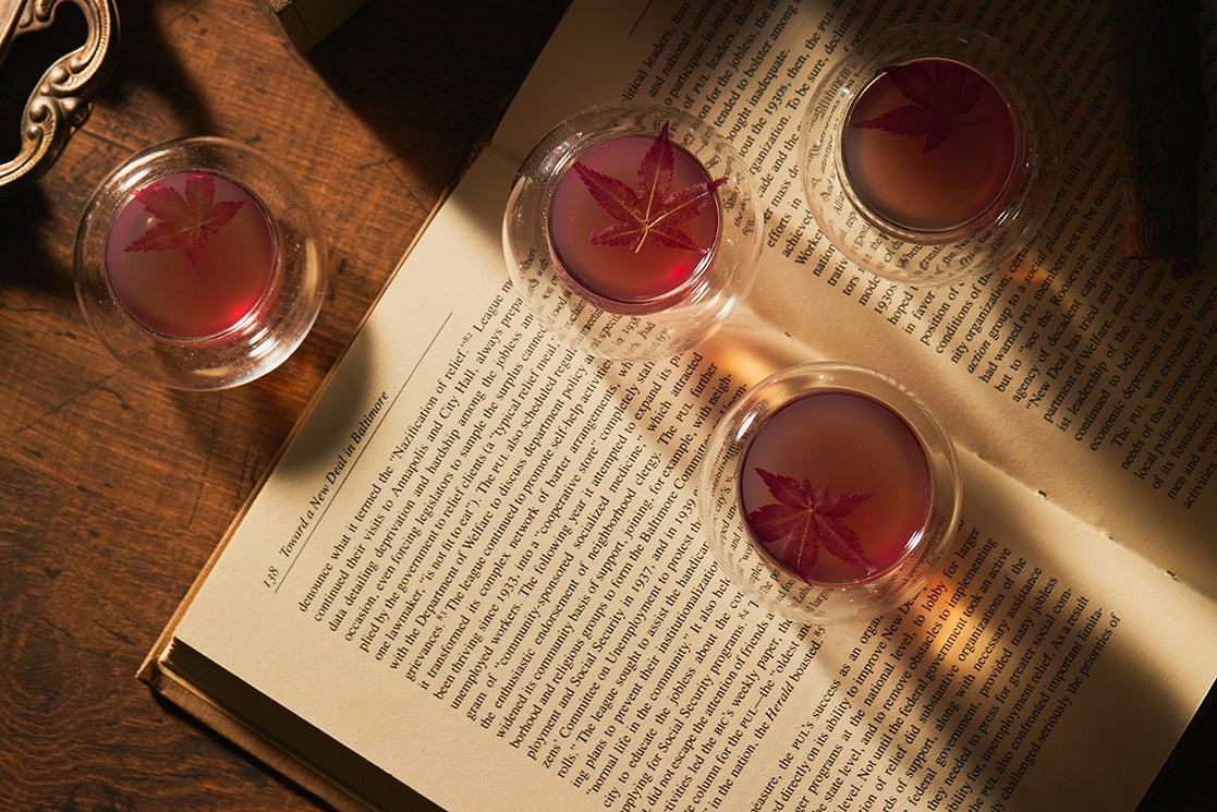 林檎と紅葉のジュレ