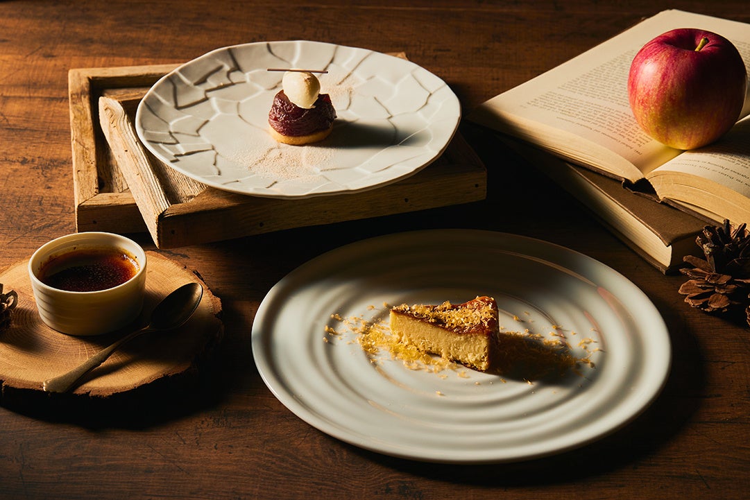 タブレットで注文できるアシェットデセール