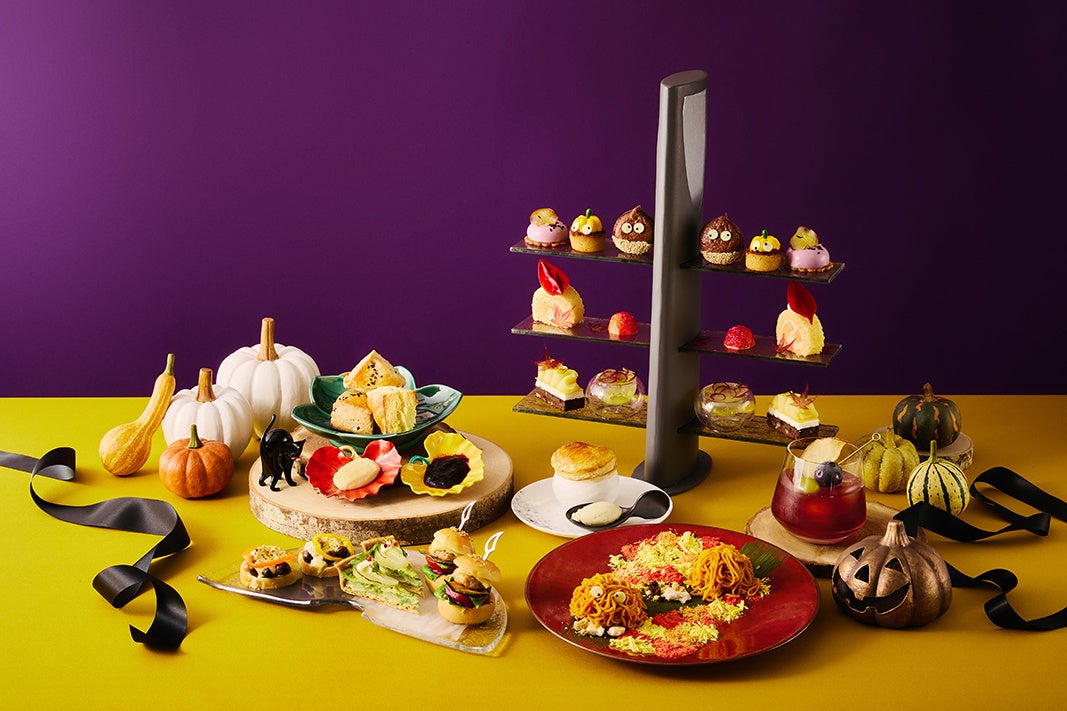 芋栗南瓜アフタヌーンティ(ハロウィンVer.)ロゴ無し