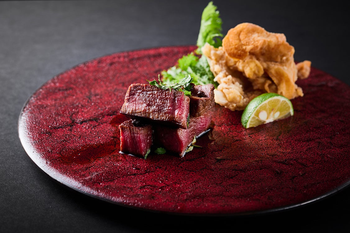 焼物(牛フィレ山椒焼き)