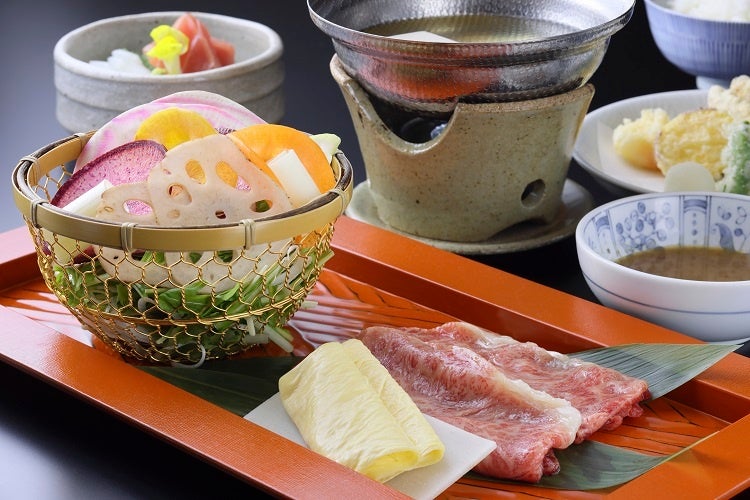  『近江牛と根菜しゃぶしゃぶランチ』（イメージ）