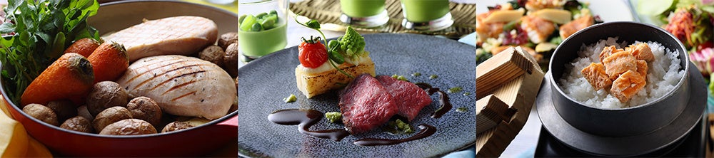 ディナービュッフェ料理　イメージ