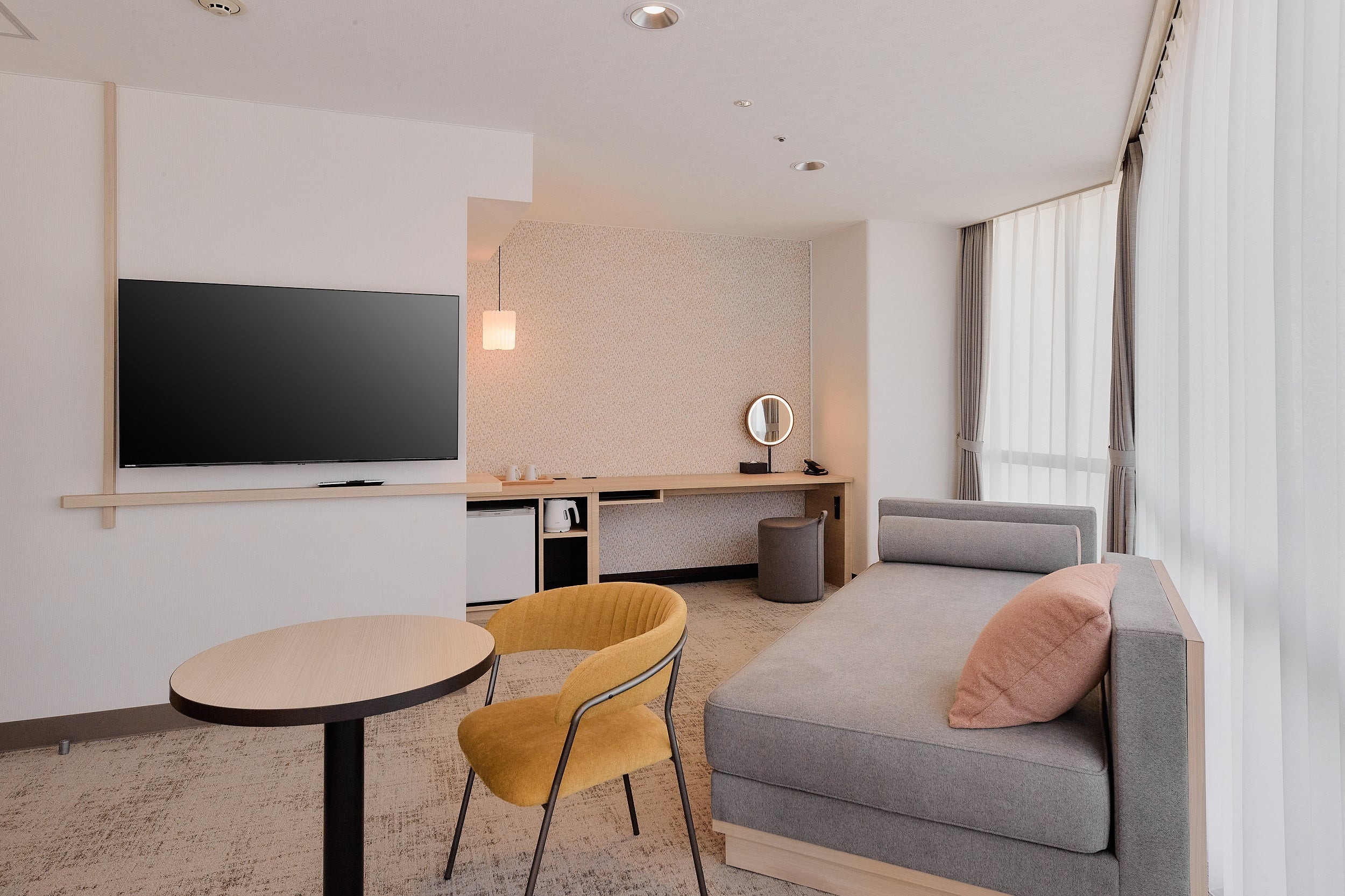 「コーナーツインルーム」（39～46平米／定員4名）