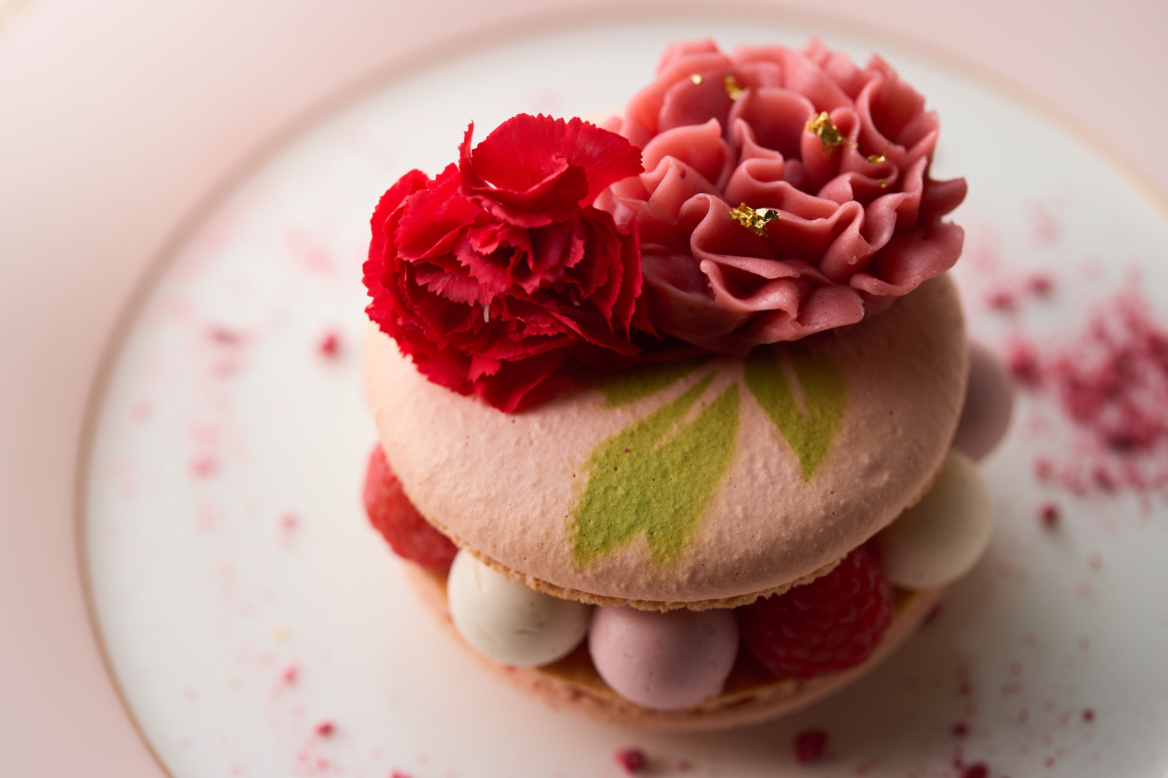 母の日限定ケーキ「カーネーション」