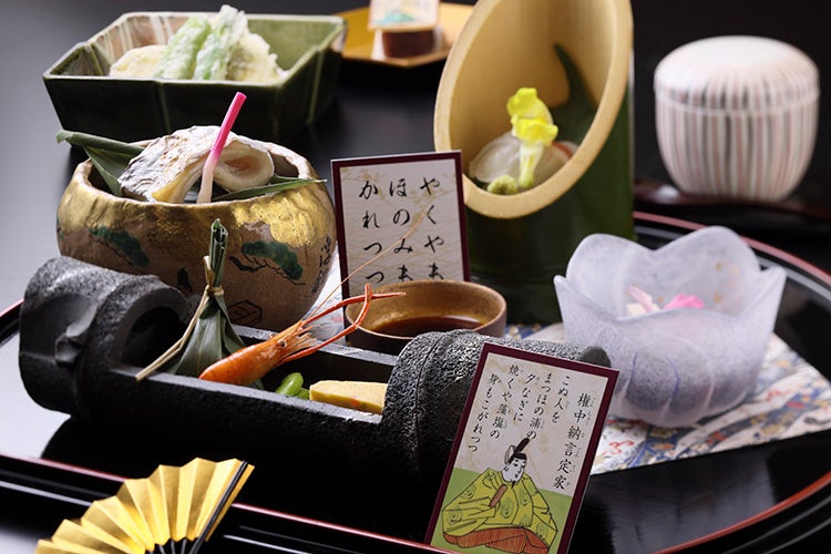 百人一首ランチ