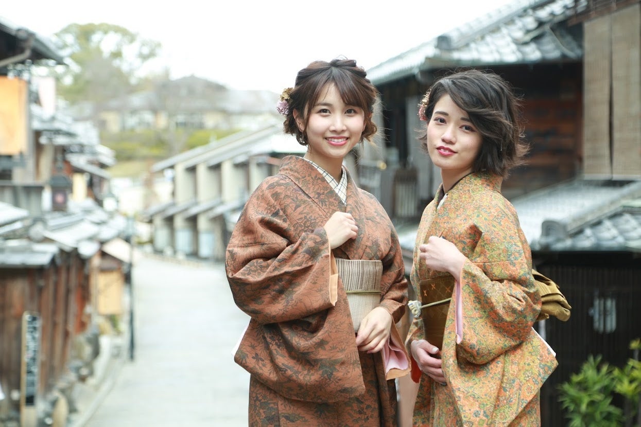 「レンタルきもの岡本」の着物