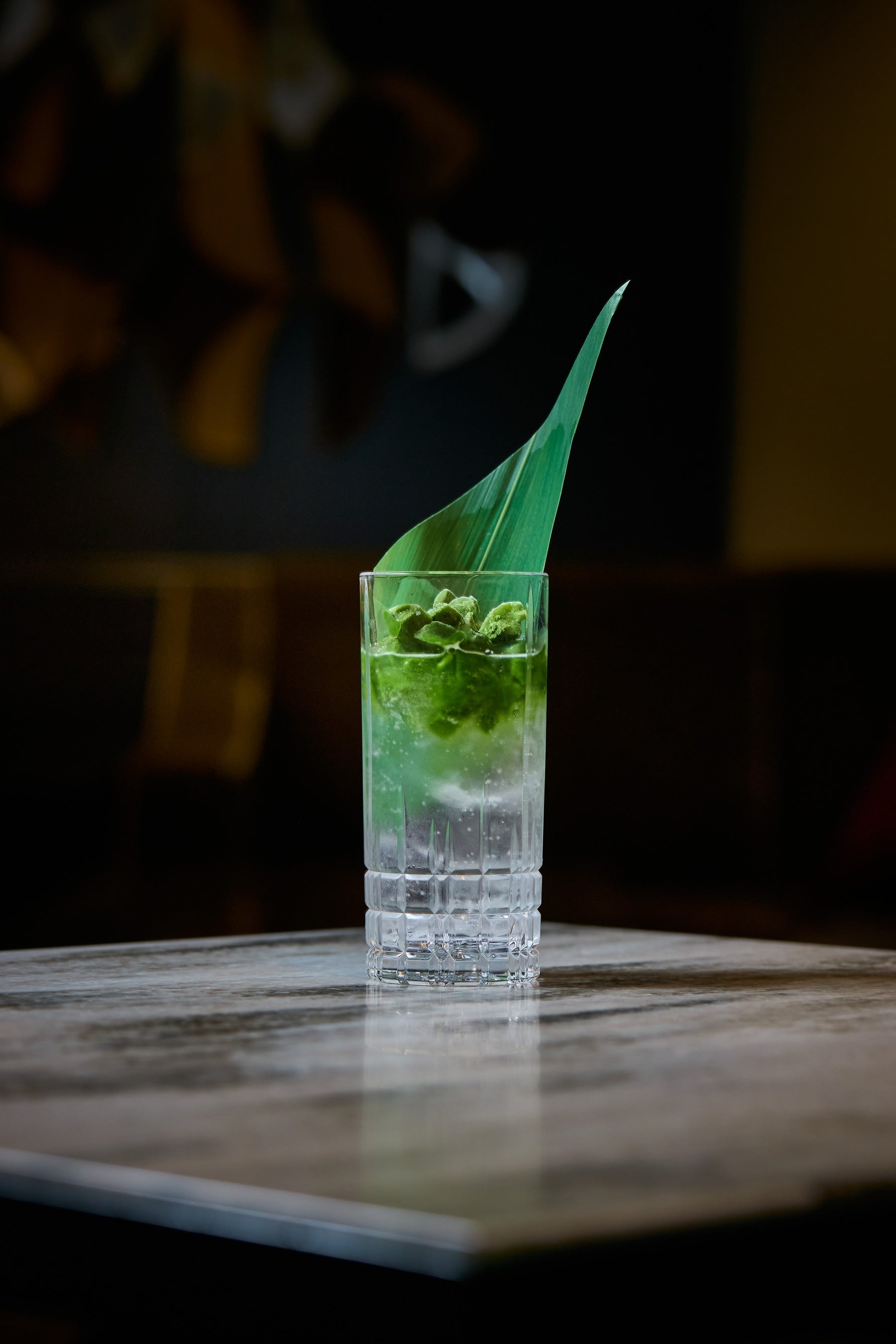 抹茶ジントニック