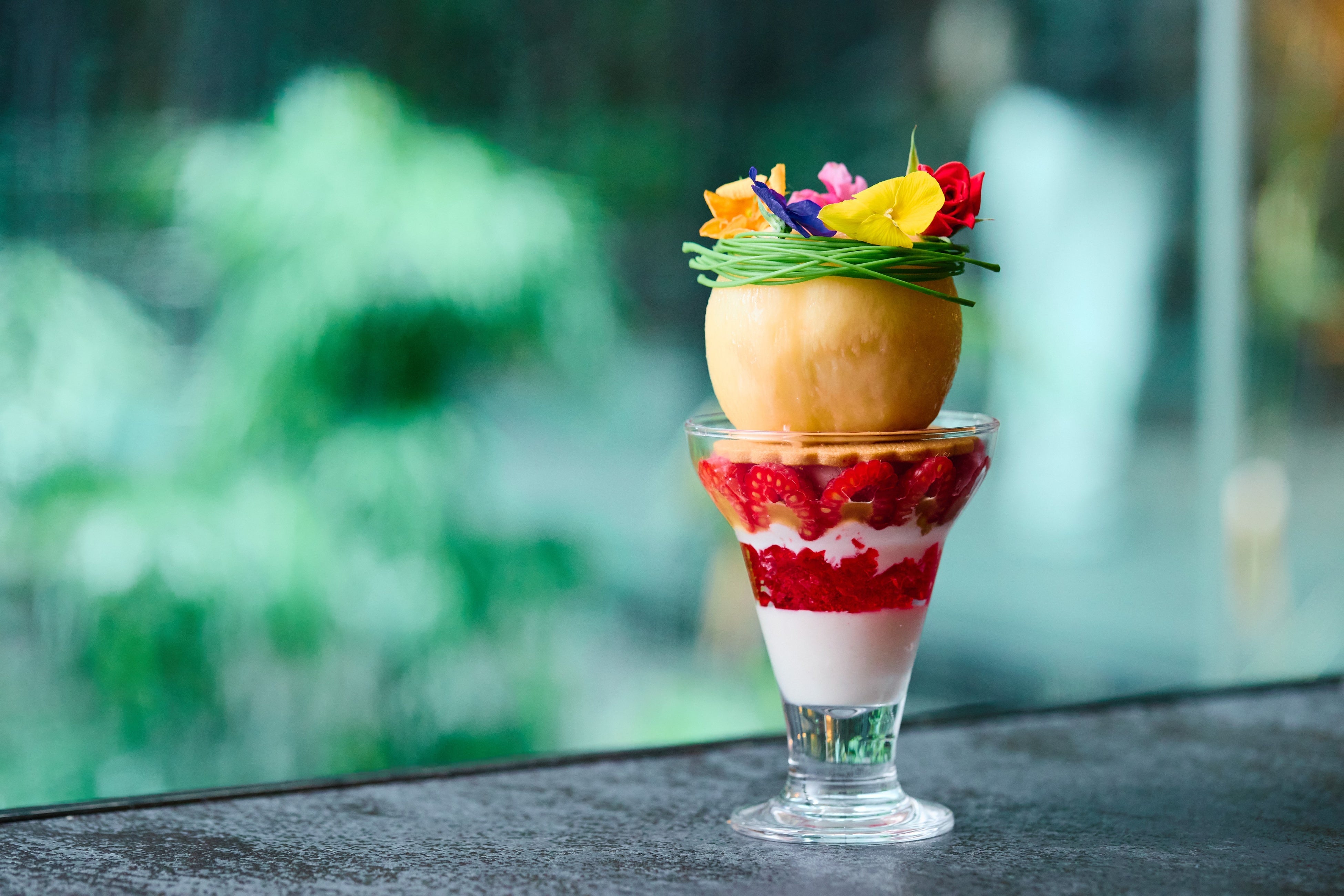 桃の花冠パルフェ