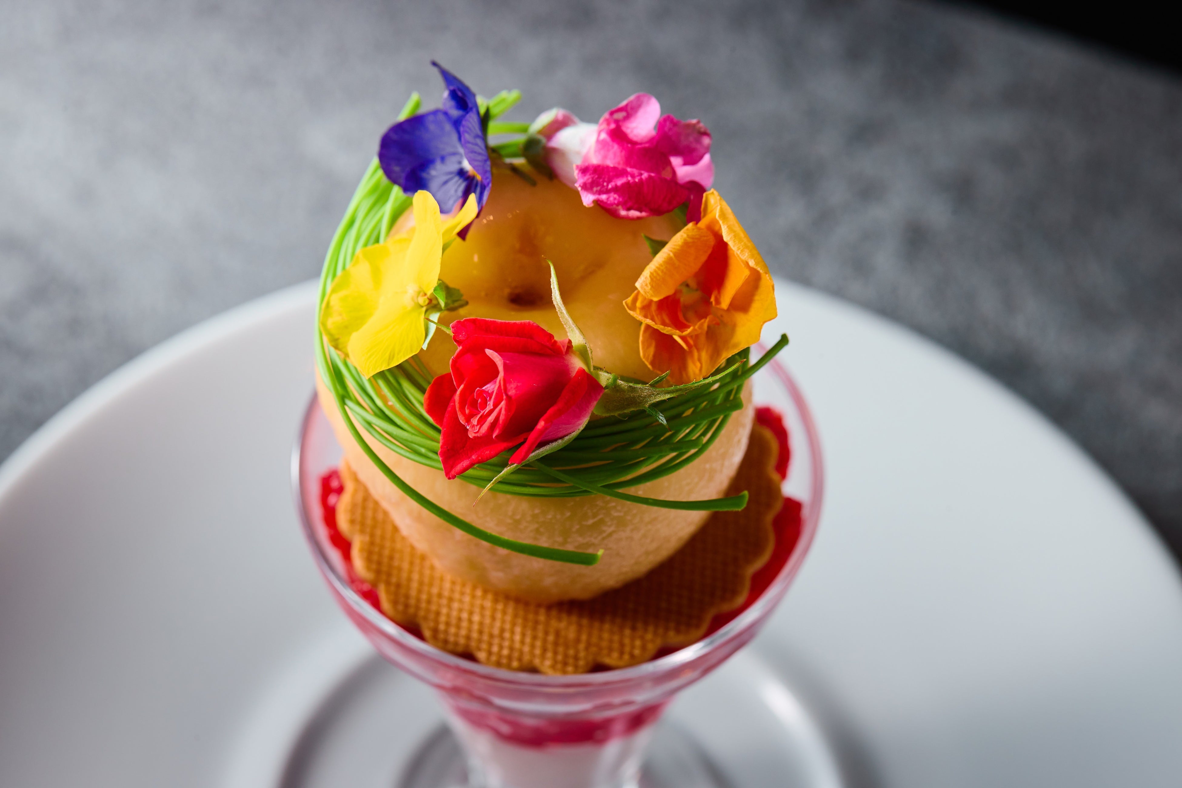 桃の花冠パルフェ