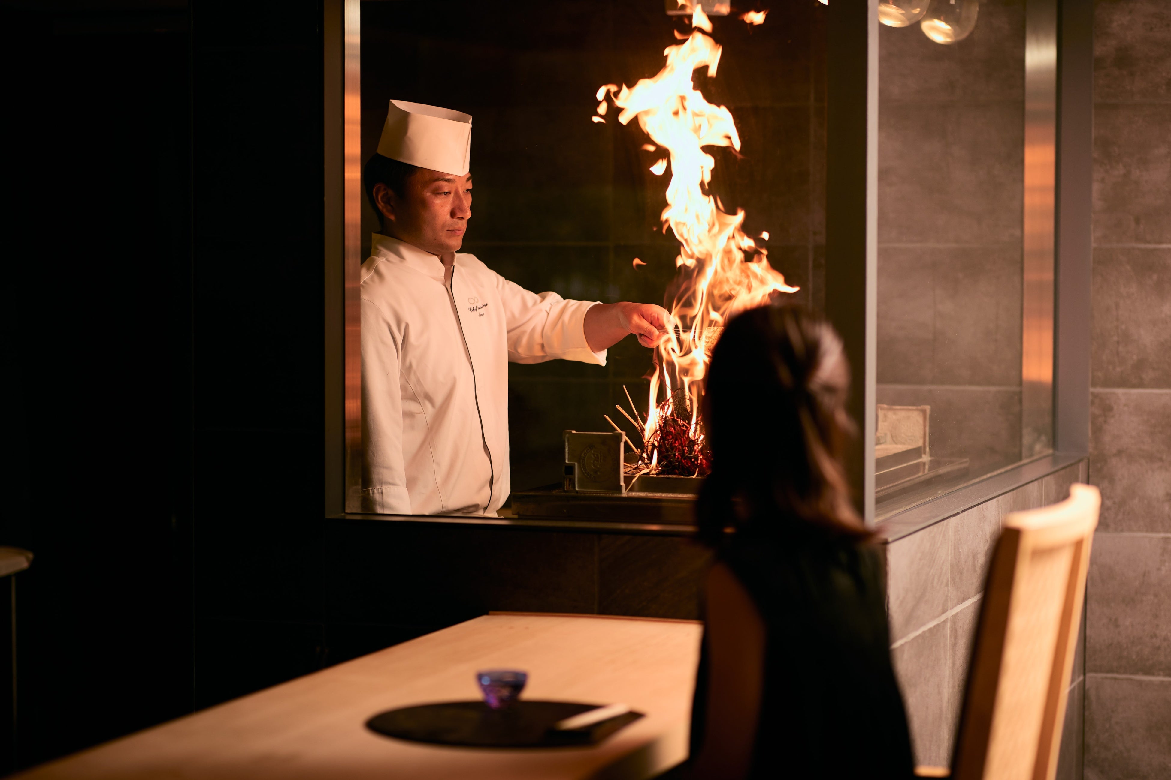 カウンター割烹 調理イメージ