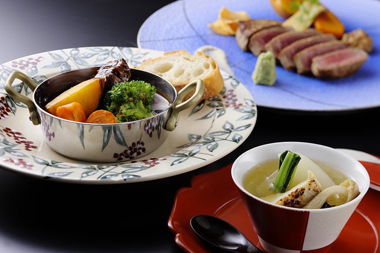 鉄板焼ランチコース『晴嵐』（イメージ）