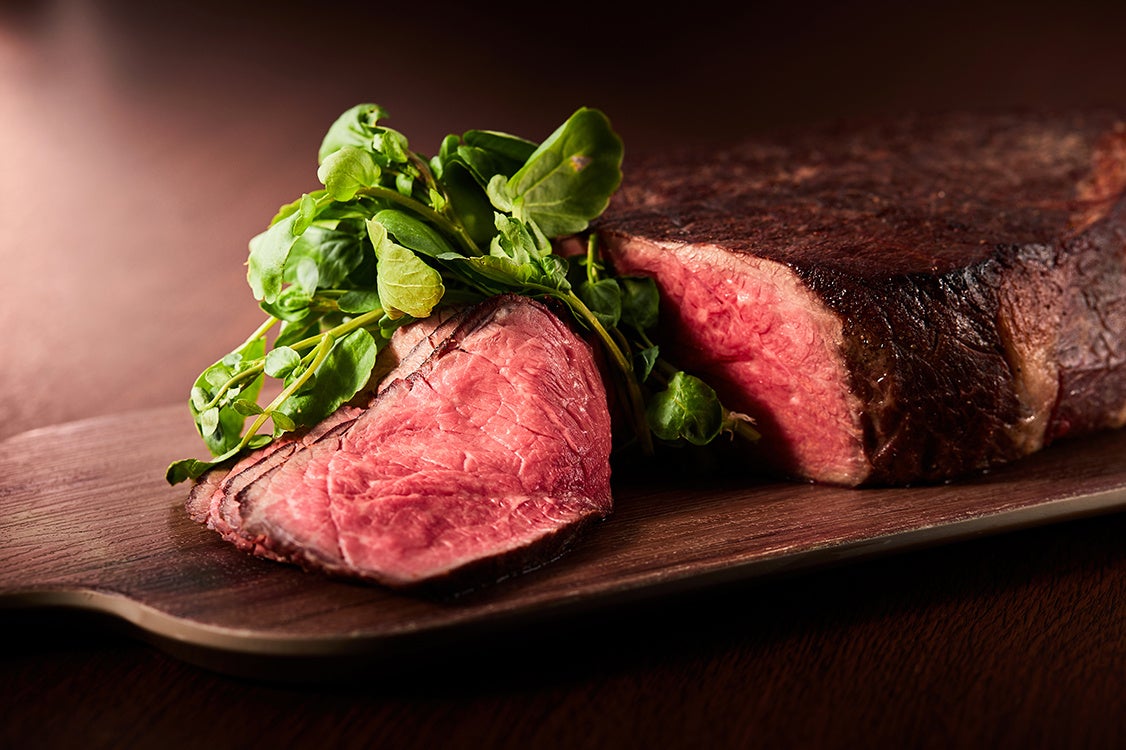 国産牛のローストビーフ