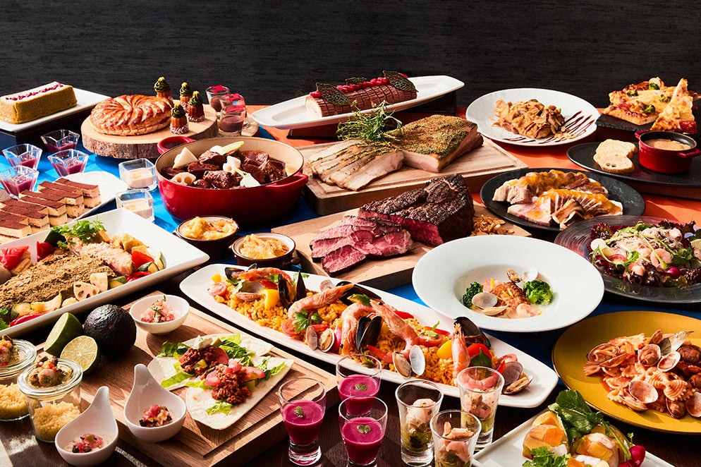 「冬の味覚と多国籍ビュッフェ」ランチイメージ