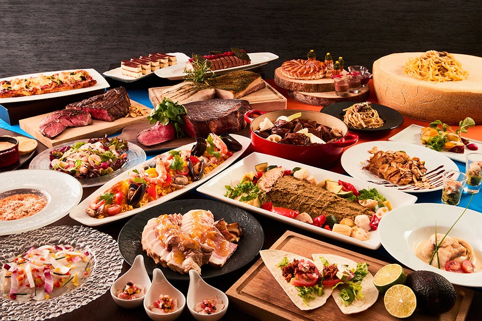 「冬の味覚と多国籍ビュッフェ」ディナーイメージ