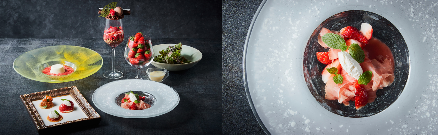 いちごランチ会　提供メニューイメージ