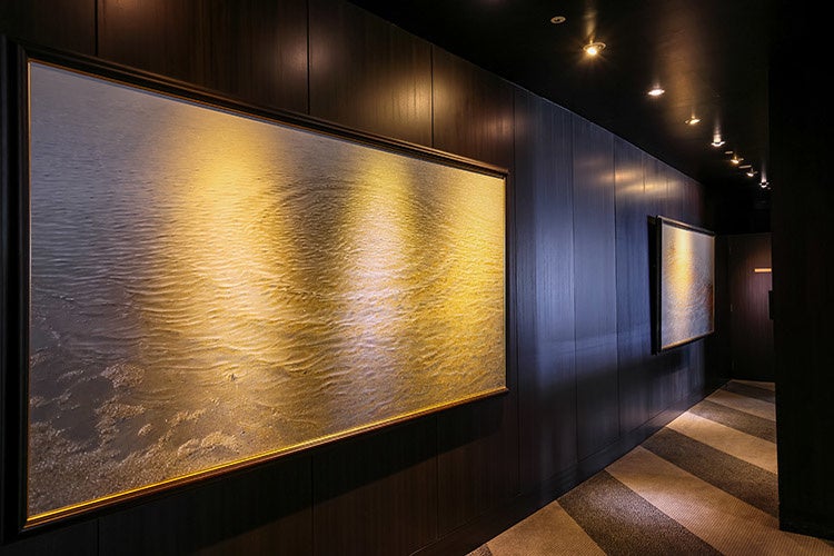 館内アート一例 「THE EARTH-KIZU RIVER」