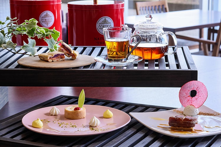 春のティーペアリングメニュー（イメージ）