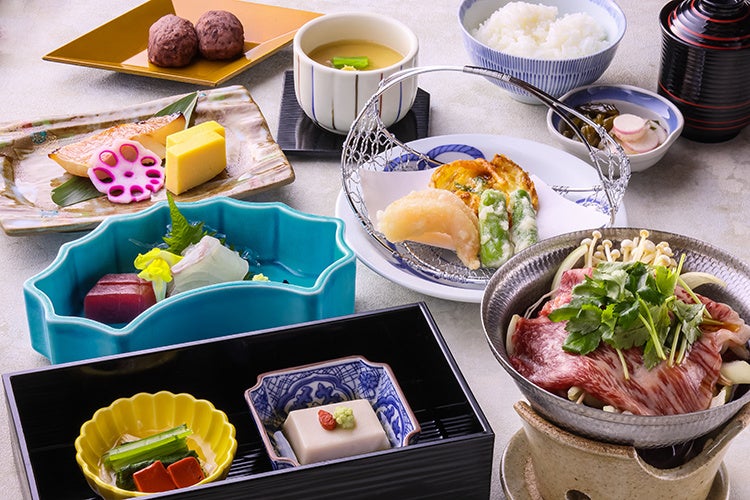 『昼食プラン　会席料理』（イメージ）