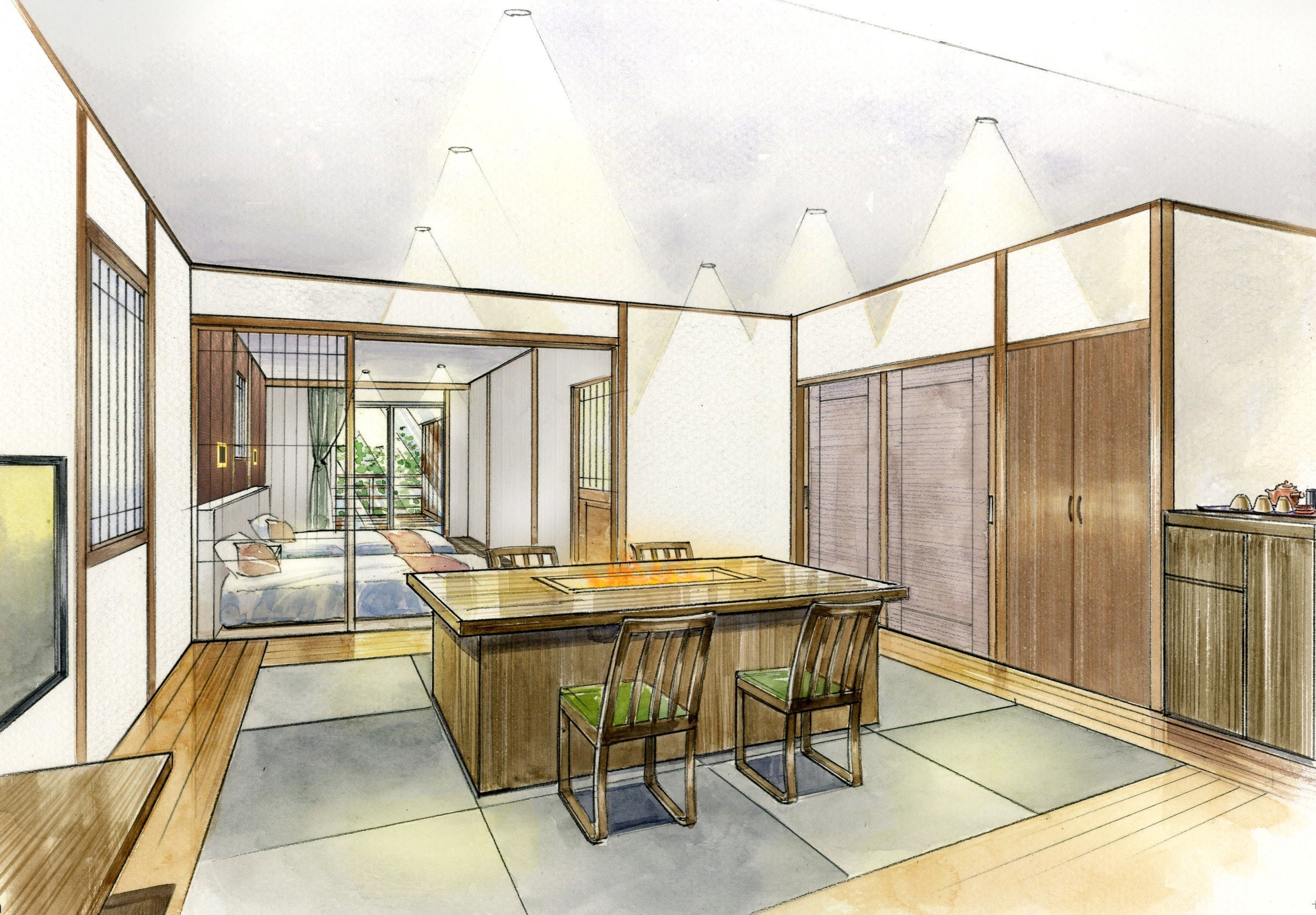 リニューアル後の客室