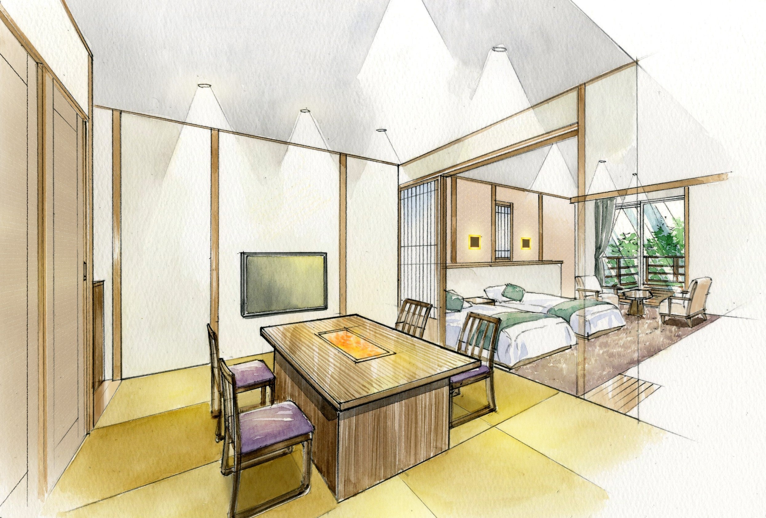 リニューアル後の客室