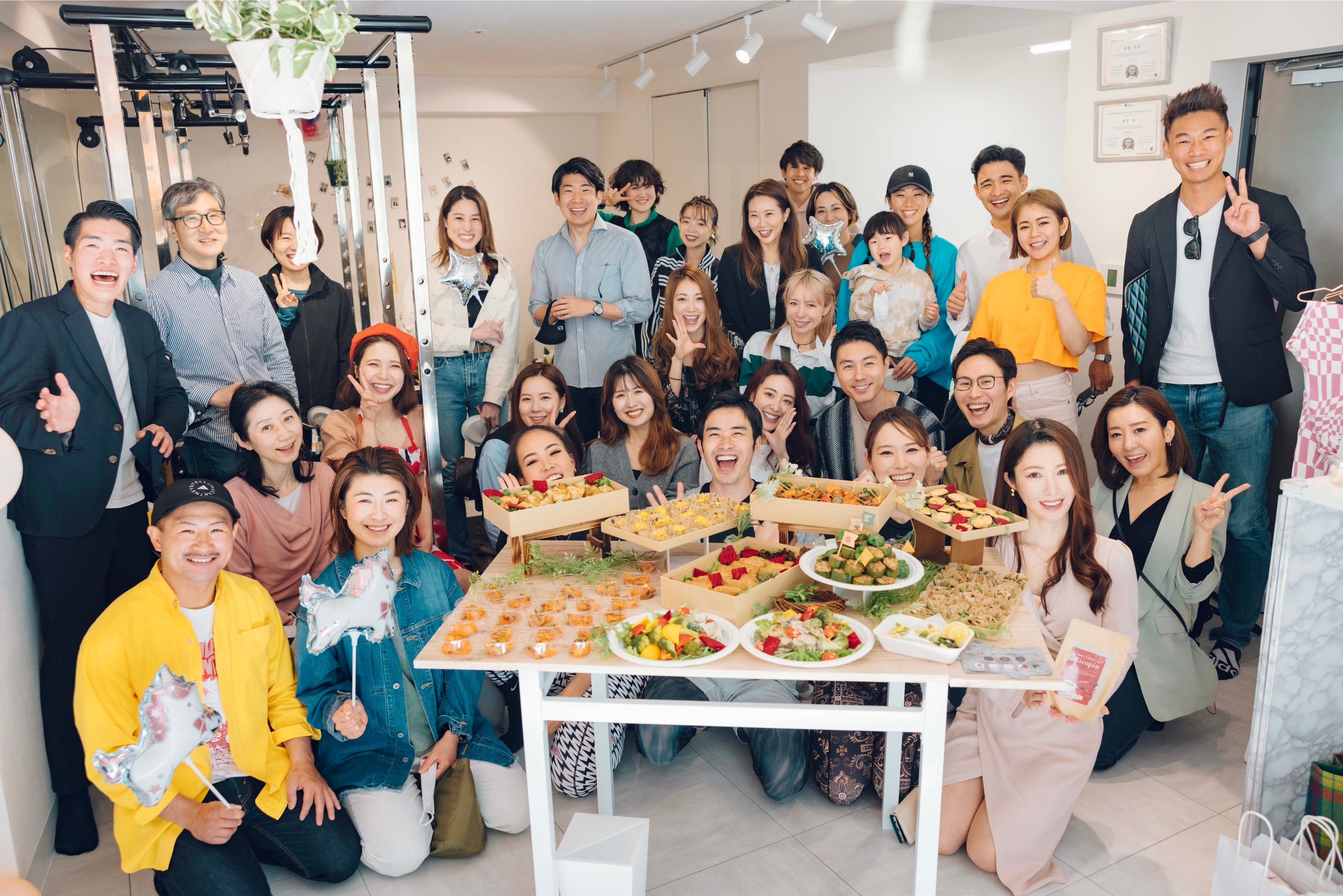 ※4月30日レセプションパーティー様子