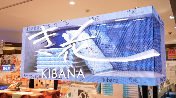 ３D動画 飛び出る『き花』