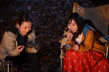 左から）ハマカワフミエ、杏花