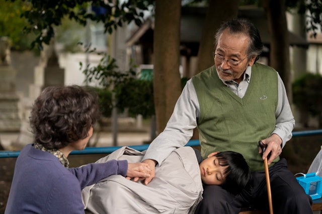 左から）三田佳子、吉田奏佑、津嘉山正種